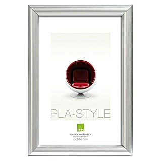 Okvir za sliku Pla-Style (Srebrne boje, 21 x 29,7 cm / DIN A4, Plastika)