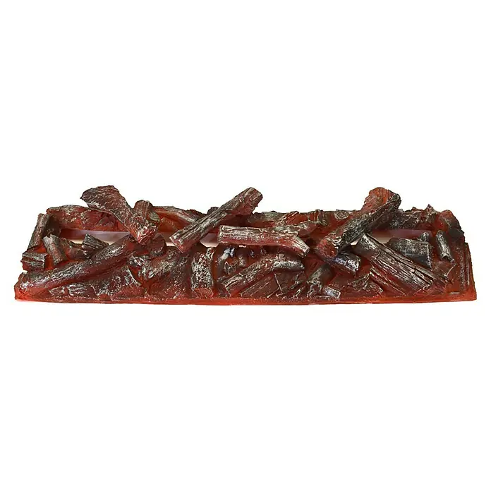 Purline Chimenea eléctrica Firecool Rustic Orange 100 - 100 cm - Leños eléctricos para chimenea con efectos de llama realistas, creando un ambiente acogedor.