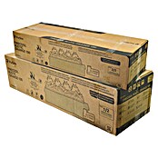Purline Elektrischer Kamin Firecool Rustic Orange 100 (200 W, Schwarz, 33 x 100 x 27 cm) | BAUHAUS