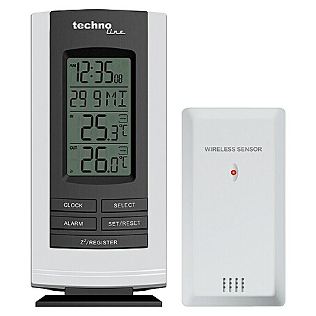 Wetterstation WS 9180 (Reichweite ca.: 30 m, Batteriebetrieben)