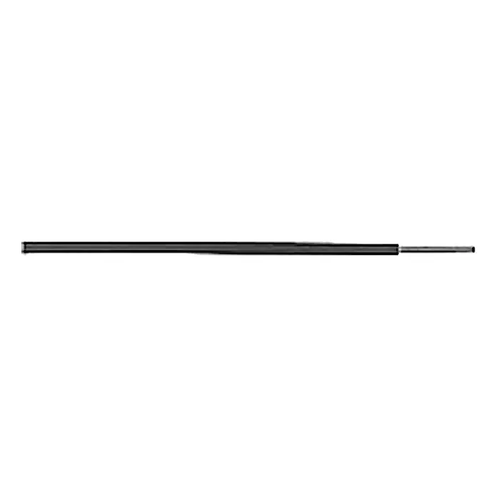 Aderleitung H07V-K 1x1,5 mm² - Anzahl Adern: 1, 10 m, Schwarz - Schwarzer Teleskopstab, ideal für verschiedene Anwendungen, robust und einfach zu verstellen.