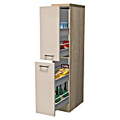 Flex-Well Palma Demi-Apothekerschrank Palma (57 x 30 x 162 cm, Dekor Front: Kaschmir Glanz, Dekor Korpus: Sonoma Eiche (außen))