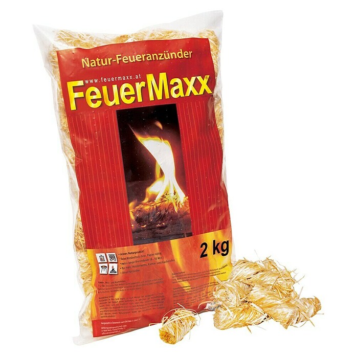 Natuurlijk aanmaakmateriaal (2 kg, Was)
