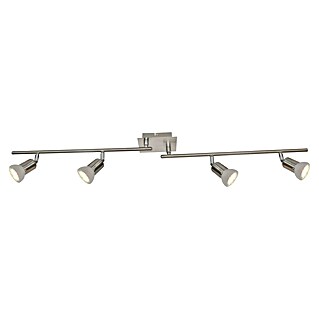 Tween Light Regleta LED Xeno (12,8 W, L x An x Al: 8 x 55 x 13 cm, Plateado, Blanco cálido)