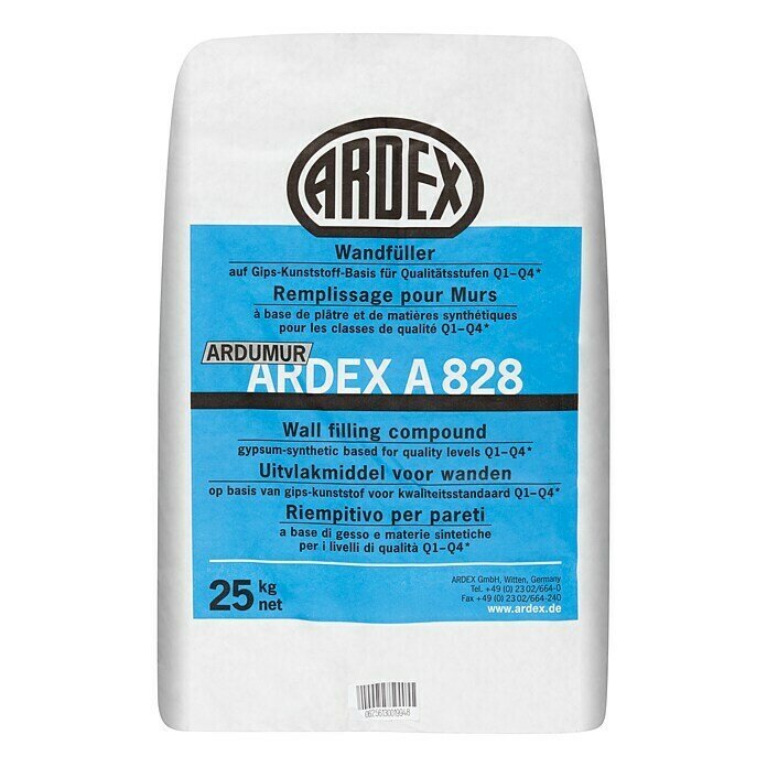 Ardex Wandfüller A 828 (25 kg, Weiß)