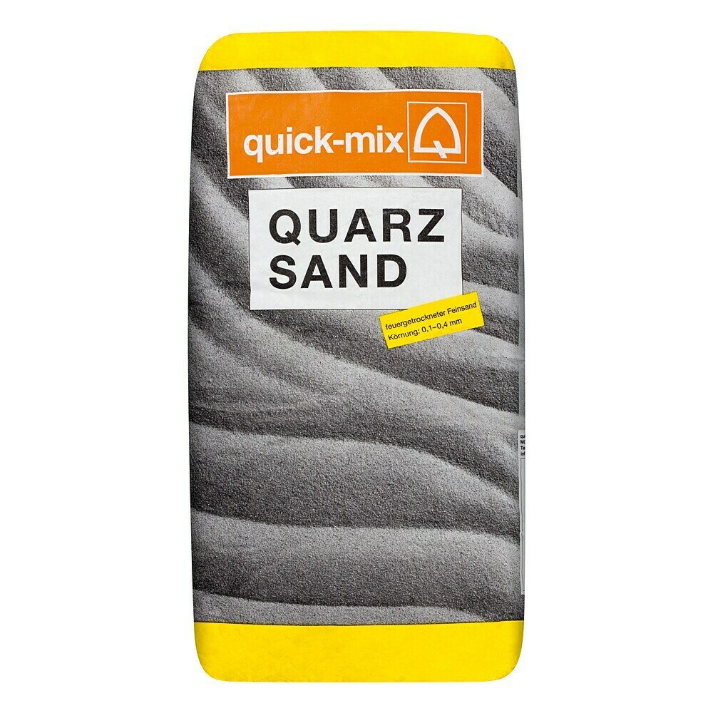 Quick-Mix Quarzsand 10kg - Hochwertiger Sand Für Bau & Handwerk