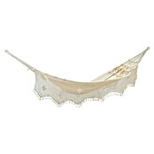 Amazonas Hängematte Rio Boho (L x B: 360 x 160 cm, Beige) | BAUHAUS