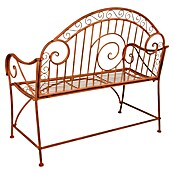 Garden Pleasure Gartenbank Cameroon (B x T x H: 112 x 53 x 101 cm, Stahl, Rost-Bronze) | BAUHAUS