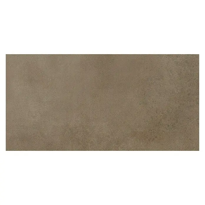 Art-Tec by Palazzo Feinsteinzeugfliese - 60 x 120 cm, Taupe, Schimmernd - Nahaufnahme einer braunen Keramikfliese mit subtilen Farbvariationen, die eine natürliche und robuste Textur für moderne Raumgestaltungen bietet.