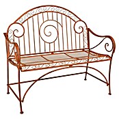 Garden Pleasure Gartenbank Cameroon (B x T x H: 112 x 53 x 101 cm, Stahl, Rost-Bronze) | BAUHAUS