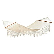 Amazonas Doppelstabhängematte XXL Palacio (L x B: 360 x 160 cm, Textil, Beige) | BAUHAUS