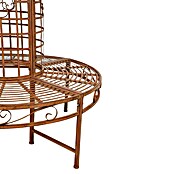 Garden Pleasure Baumbank Larissa 360° (Ø x H: 121 x 112 cm, Stahl, Rost-Bronze) | BAUHAUS