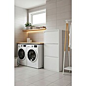 Zapatero Dunne (L x An x Al: 13,5 x 50 x 103,5 cm, Blanco, Número de compartimentos: 3 ud., Metal) | BAUHAUS