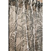 Visillo para ventana Tropical (An x Al: 140 x 260 cm, 100% poliéster, Gris) | BAUHAUS