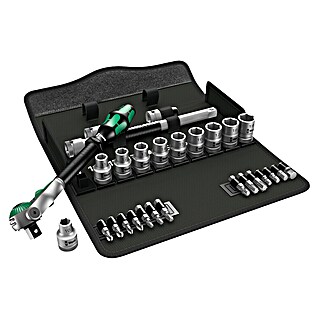 Wera Steckschlüssel-Set Zyklop 8100 (28 -tlg., Antriebsgröße: ½″)