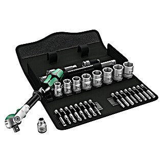 Wera Steckschlüssel-Set Zyklop 8100 (29 -tlg., Antriebsgröße: ⅜″)