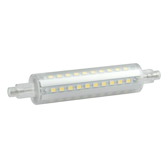 Voltolux Bombilla LED (10 W, R7s, Largo: 118 mm, Blanco cálido, Clase de eficiencia energética: A+)
