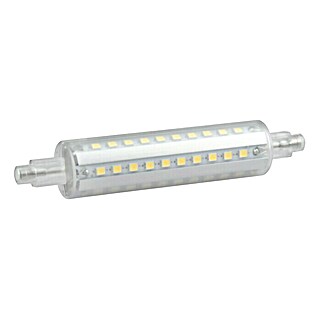 Voltolux Bombilla LED (10 W, R7s, Largo: 118 mm, Blanco cálido)