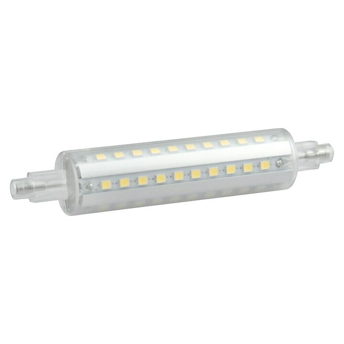 Voltolux Bombilla LED (10 W, R7s, Largo: 118 mm, Blanco cálido, Clase de eficiencia energética: A+)