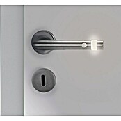 Portaferm LED-Zimmertürgarnitur (Lochung: Buntbart BB, Matt, Infrarotsensor, Universell einsetzbar)