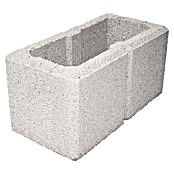 Gartenmauer Ambienta (40 x 20 x 20 cm, Weiß, Beton)