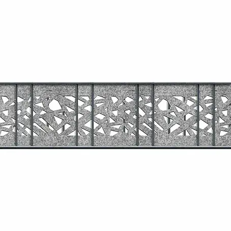 zaun|zu  Sichtschutzstreifen Design Graphic
