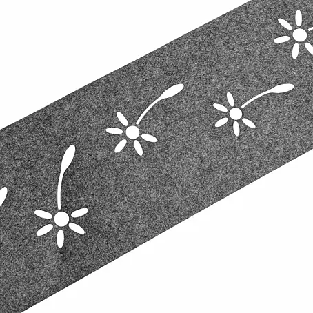 zaun|zu  Sichtschutzstreifen Design Pusteblume