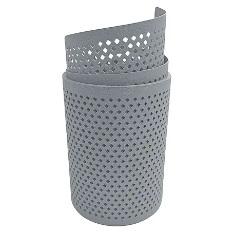 zaun|zu  Sichtschutzstreifen Premium Gelocht Diamant
