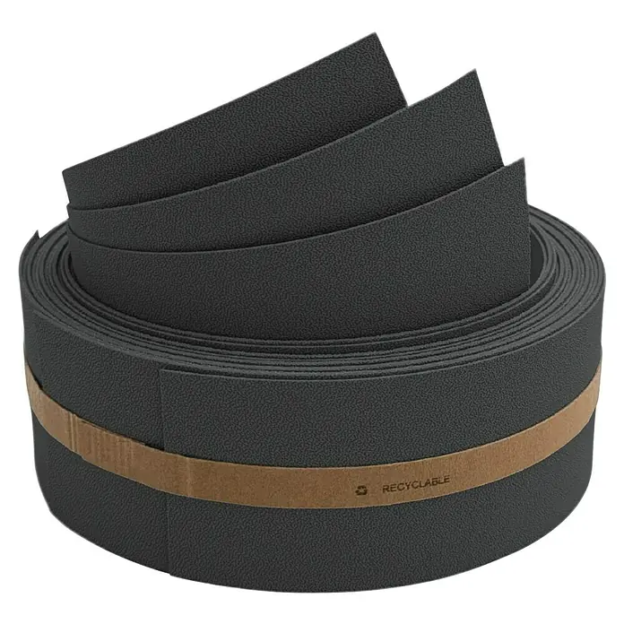 zaun|zu Sichtschutzstreifen Premium 1/3 - 2,55 m x 6,3 cm x 0,1 cm, Anthrazit - Eine Rolle Lenkerband, ein umweltfreundliches und wiederverwertbares Produkt für Fahrradliebhaber, das Komfort und Grip bietet.