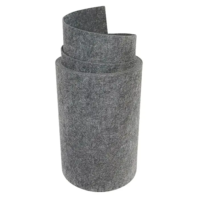 zaun|zu Sichtschutzstreifen Zaunzubehör Design DSM - 19 x 0,1 cm, Anthrazit - Eine Rolle graues Schleifvlies, ideal zum Polieren und Reinigen von Oberflächen.