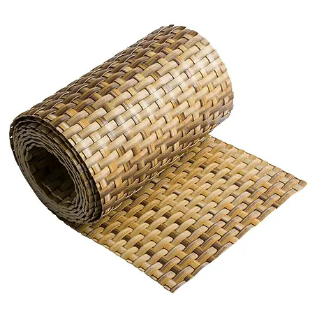 zaun|zu  Sichtschutzstreifen Rattan Einzel