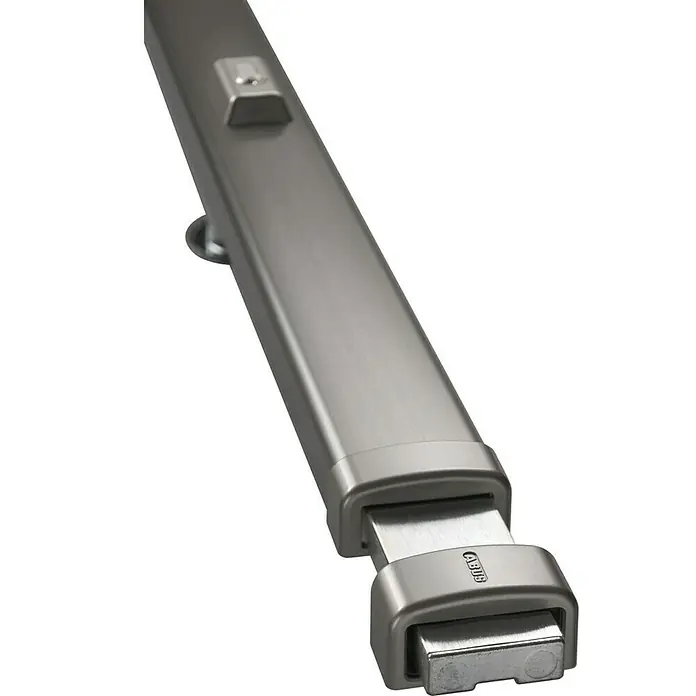 Abus Panzerriegel PR 2700 - Edelstahl, Geeignet für: Türblattbreite von 73,5 - 103 cm - ABUS-Türzusatzschloss für erhöhte Sicherheit mit robustem Metallgehäuse für zusätzlichen Schutz vor Einbruch.