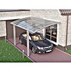Ximax Carport Portoforte 80 (4,9 x 2,7 m, Einfahrtshöhe: Max. 2,2 m, Edelstahloptik, Schneelast: 100 kg/m²)