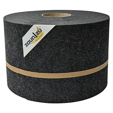 zaun|zu  Sichtschutzstreifen Design Schwarzgrau