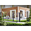 Gartentor (Anthrazit, 1 x 1 m, Metall)