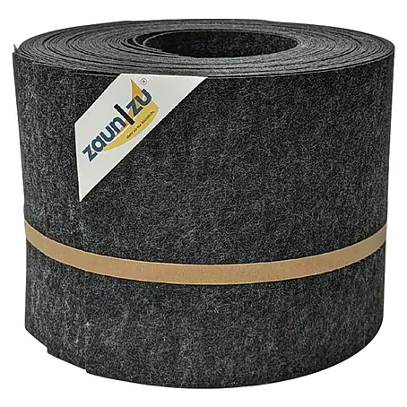 zaun|zu  Sichtschutzstreifen Design Schwarzgrau