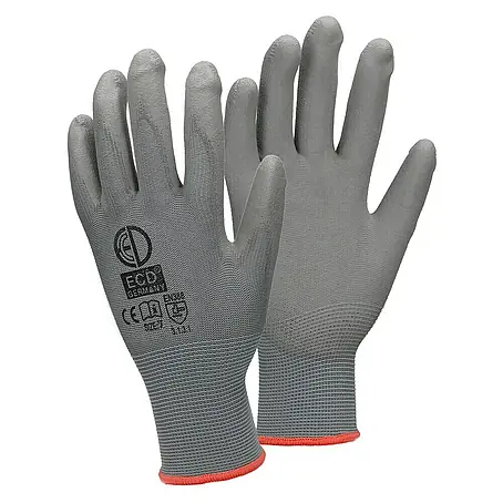 ECD Germany  Arbeitshandschuhe 4er Set Mechanikerhandschuhe Größe: S atmungsaktiv & rutschfest