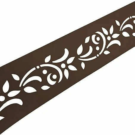 zaun|zu  Sichtschutzstreifen Premium Floral Dekor 1