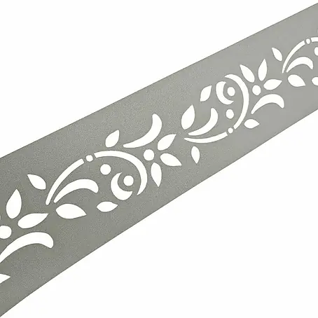 zaun|zu  Sichtschutzstreifen Premium Floral Dekor 1