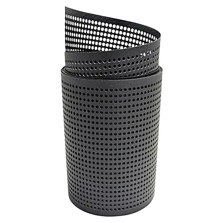 zaun|zu  Sichtschutzstreifen Polyal Eco Gelocht 30 %