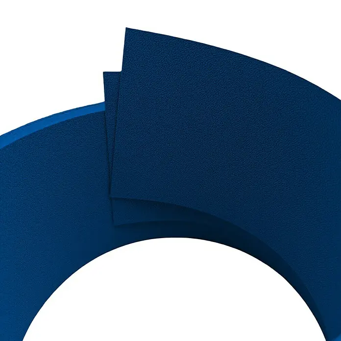 zaun|zu Sichtschutzstreifen Premium 1/2 Set Einzel - 2,55 m x 9,5 cm x 0,1 cm, Enzianblau - Blaue Sportmatten für Fitness und Training. Die strapazierfähigen Matten bieten Komfort und Unterstützung für dein Workout.