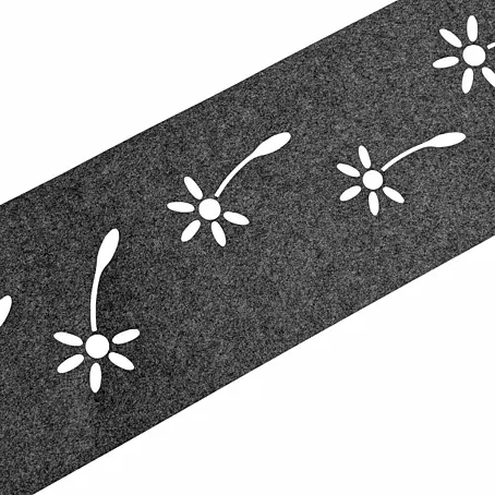 zaun|zu  Sichtschutzstreifen Design Pusteblume