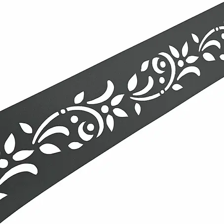 zaun|zu  Sichtschutzstreifen Premium Floral Dekor 1
