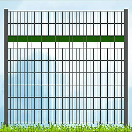 zaun|zu  Sichtschutzstreifen Vereinsfarben