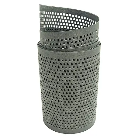 zaun|zu  Sichtschutzstreifen Polyal Eco Quadratisch Gelocht