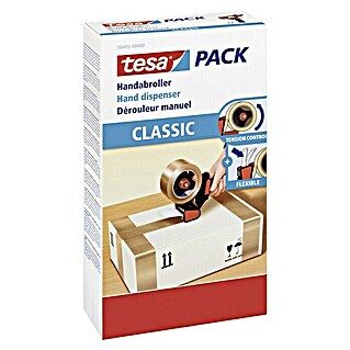 Tesa Pack Handabroller (Geeignet für: Paketklebebänder bis 50 mm Breite)