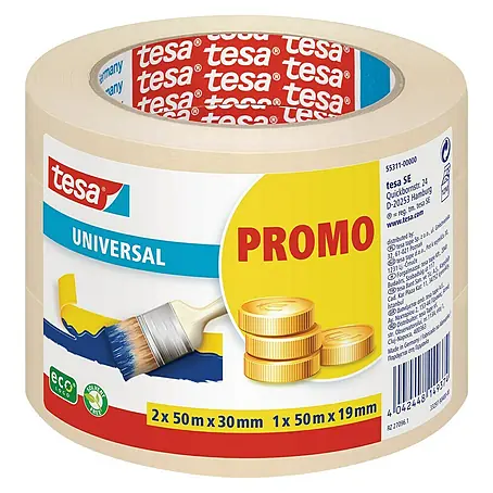 Tesa  Maler-Kreppband-Set eco Universal Promopack