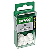 Spax Abdeckkappe (PZ 2, Weiß, 25 Stk.)