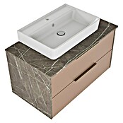 Camargue Marble Badmöbel-Set (90 cm, Goldbronze, 2 -tlg.) | BAUHAUS