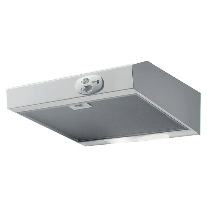 Turboair Campana integrable Vertice (Ancho: 60 cm, Potencia de aire máx.: 272 m³/h en modo de funcionamiento normal, Blanco)